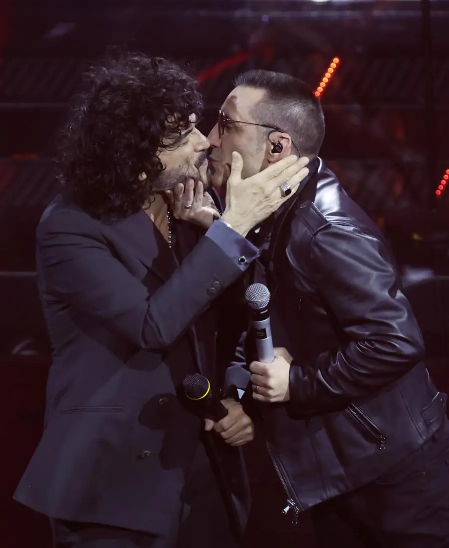 Sanremo 2025, gli scatti della serata delle cover e dei duetti