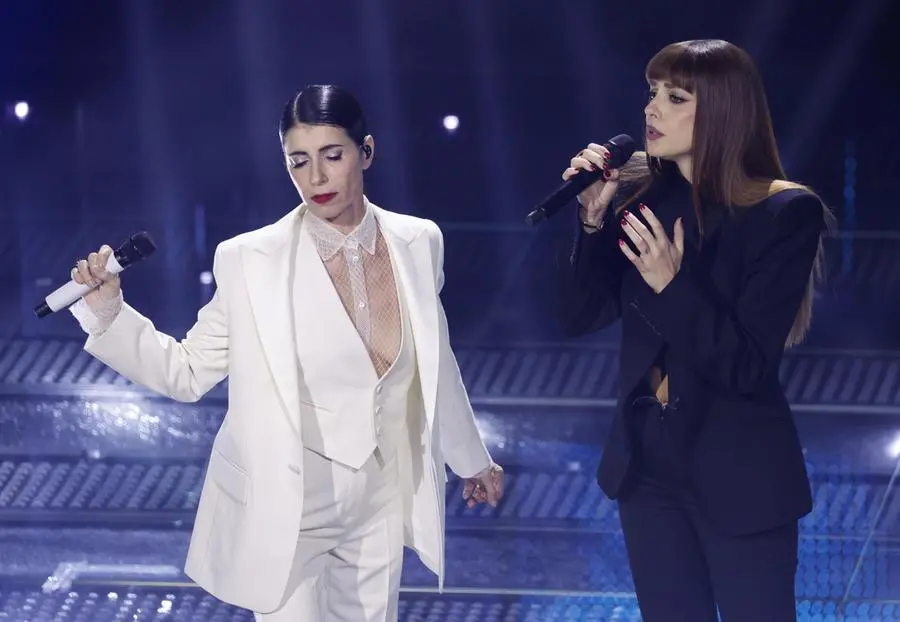 Sanremo 2025, il duetto di Giorgia e Annalisa