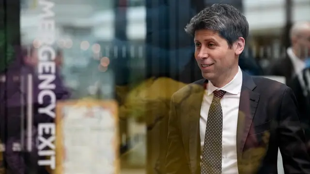 epa11888675 CEO of OpenAI Sam Altman attends an event at Station F, a startup campus, on the sidelines of the Artificial Intelligence (AI) Action Summit, in Paris, France, 11 February 2025. The summit takes place from 10 to 11 February. EPA/AURELIEN MORISSARD / POOL MAXPPP OUT