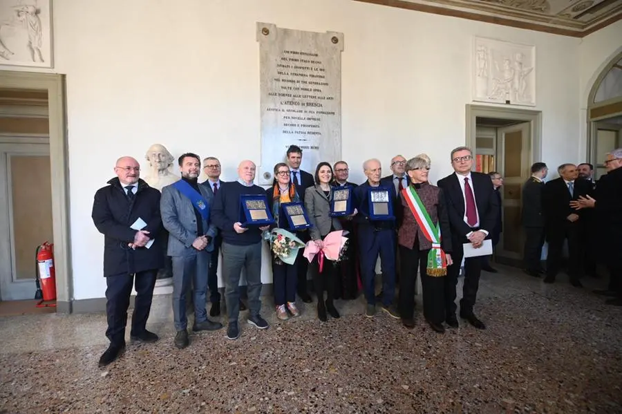 Premio brescianità, la cerimonia di consegna