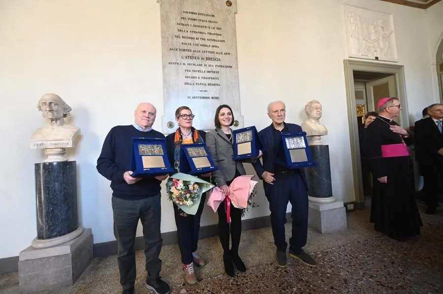 Premio brescianità, la cerimonia di consegna