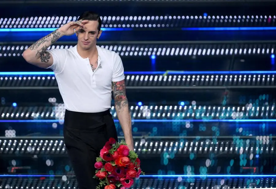 Sanremo 2025, la finale: Achille Lauro