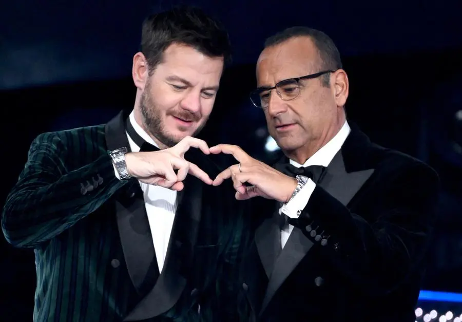 Sanremo 2025, le foto della seconda parte della finale