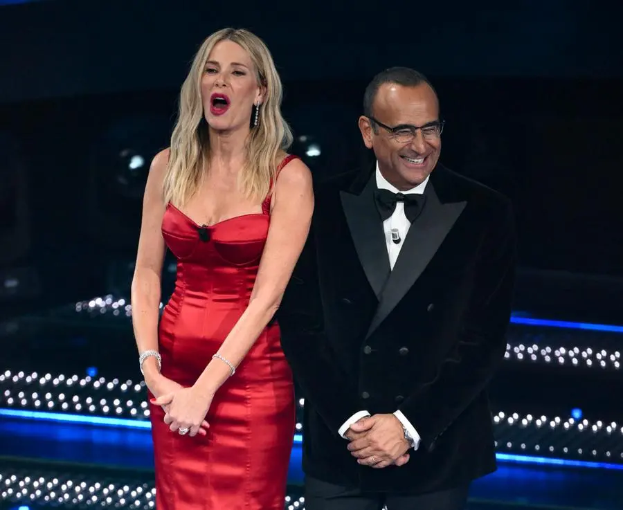 Sanremo 2025, le foto della seconda parte della finale