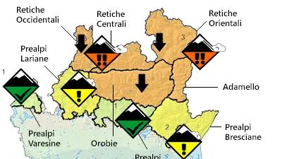 Le previsioni del bollettino di Arpa Lombardia per il 16 febbraio 2025