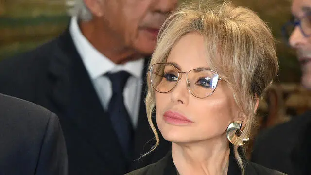 Marina Berlusconi durante la cerimonia di consegna delle insegne di Cavaliere dell'Ordine ''Al Merito del Lavoro'' al Quirinale, Roma, 30 ottobre 2024. ANSA/ETTORE FERRARI