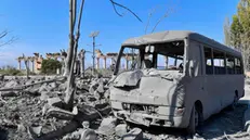 epa11709997 Damage following Israeli airstrikes at the historic 'Al Manshiya' building near the Roman ruins of Baalbek, in the city of Baalbek, in the Beqaa Valley, Lebanon, 08 November 2024. The Israeli army said on 07 November that approximately 60 Hezbollah members were killed in a number of strikes carried out in the area of Baalbek and north of the Litani River. According to the Lebanese Ministry of Health, more than 3,100 people have been killed and over 13,800 others injured in Lebanon since the escalation in hostilities between Israel and Hezbollah. EPA/STR