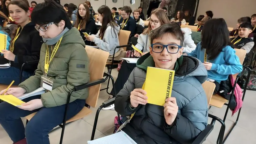 Gli studenti della Da Vinci di Travagliato in visita al GdB