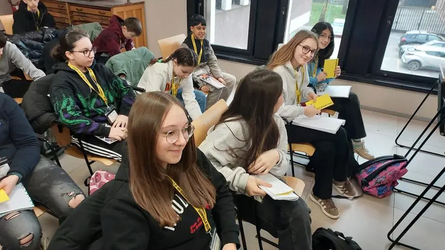 Gli studenti della Da Vinci di Travagliato in visita al GdB