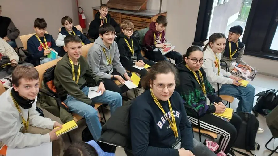 Gli studenti della Da Vinci di Travagliato in visita al GdB