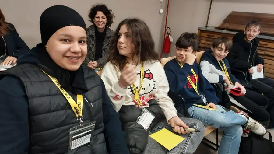 Gli studenti della Da Vinci di Travagliato in visita al GdB