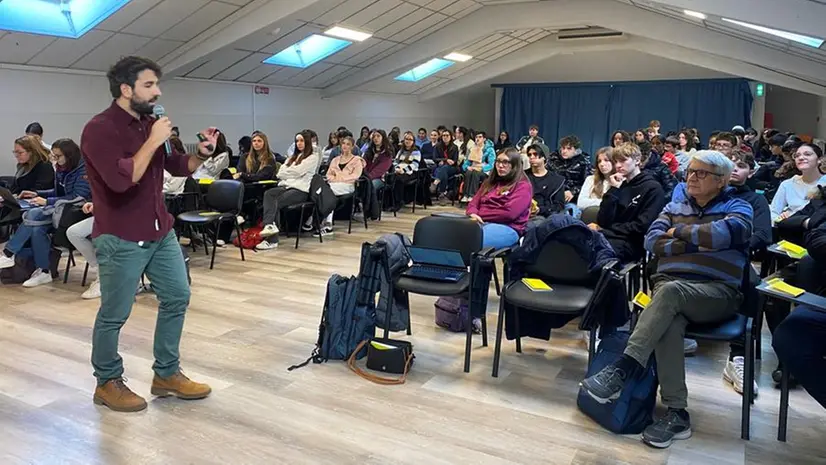 I ragazzi coinvolti durante un incontro al Capirola di Leno - © www.giornaledibrescia.it