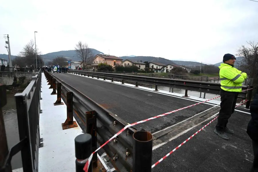 La riapertura del ponte tra Brescia e Collebeato