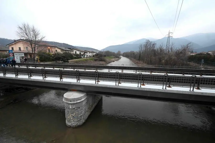 La riapertura del ponte tra Brescia e Collebeato