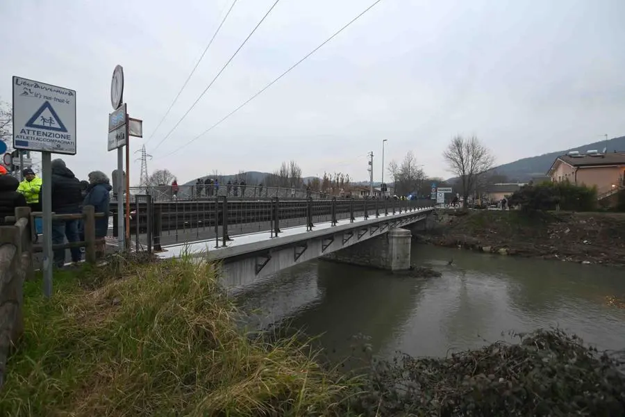 La riapertura del ponte tra Brescia e Collebeato