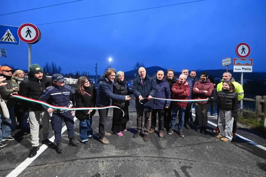 La riapertura del ponte tra Brescia e Collebeato