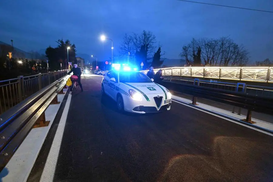 La riapertura del ponte tra Brescia e Collebeato