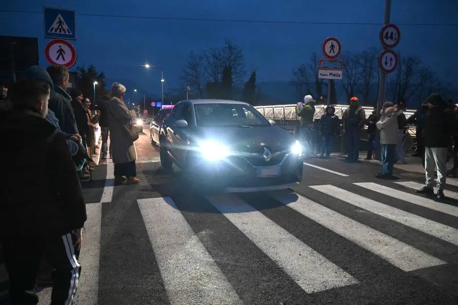 La riapertura del ponte tra Brescia e Collebeato