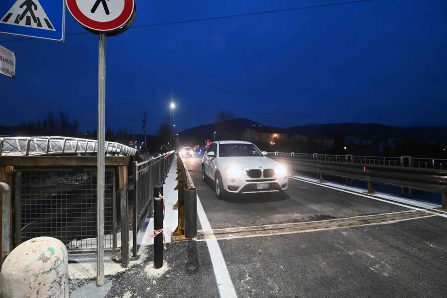 La riapertura del ponte tra Brescia e Collebeato