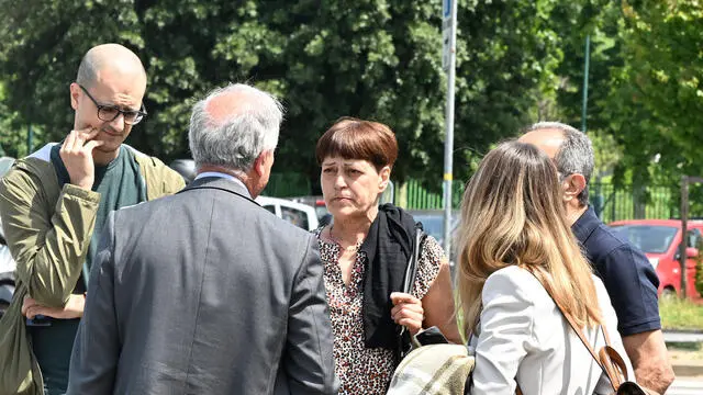 La Ex Infermiera Fausta Bonino (C) all’uscita del tribunale di Firenze dopo che e’ stata confermata la sentenza di primo grado del 2019 per i quattro omicidi con l a relativa condanna all’ergastolo dal Tribunale di Firenze Firenze 29 Maggio 2024 ANSA/CLAUDIO GIOVANNINI