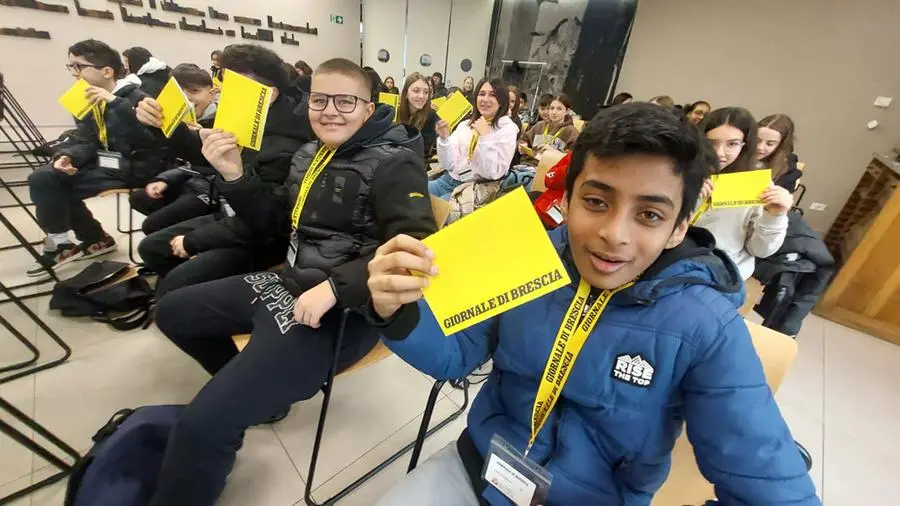 Gli studenti di Travagliato in visita al GdB