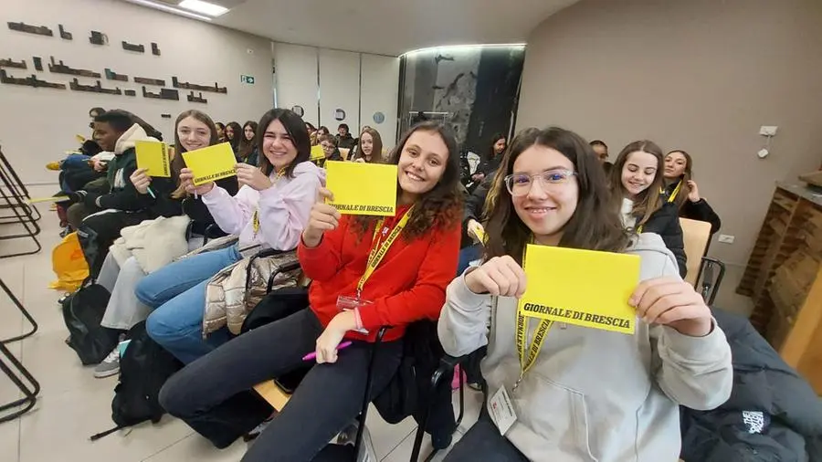 Gli studenti di Travagliato in visita al GdB