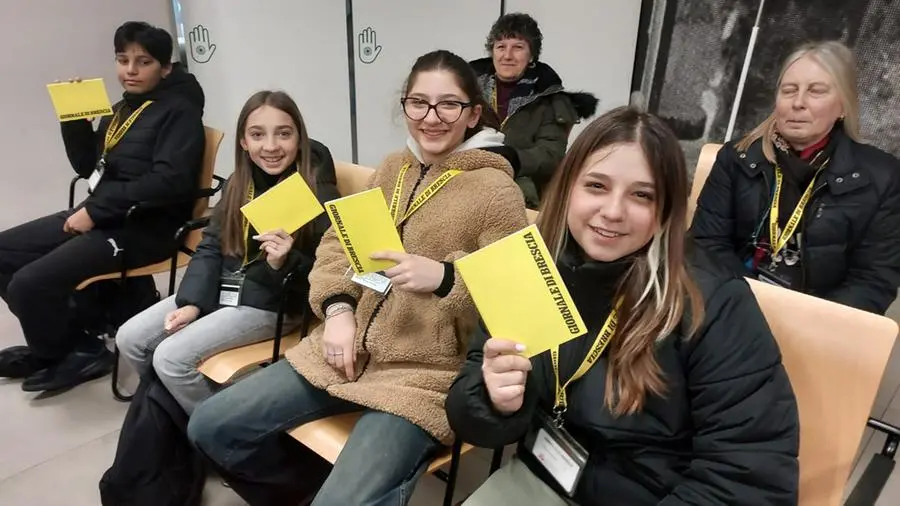 Gli studenti di Travagliato in visita al GdB