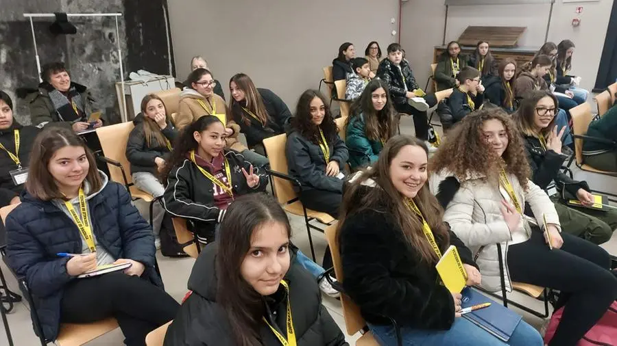 Gli studenti di Travagliato in visita al GdB