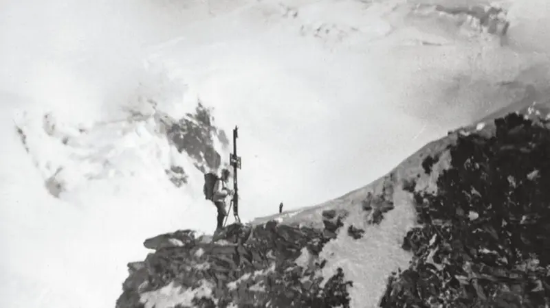 L’alpinista Walter Bonatti arrivò da solo sul Cervino