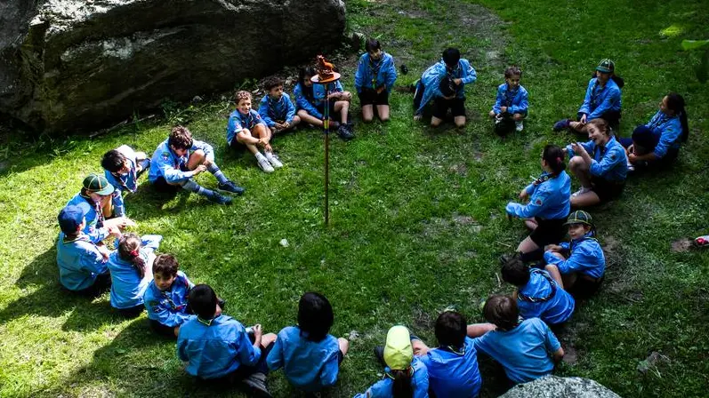 Un gruppo scout © www.giornaledibrescia.it