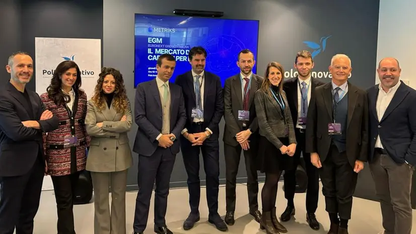 Al polo innovativo di via delle Scuole: i relatori della giornata dedicata al mercato dei capitali organizzata da Metriks.ai - © www.giornaledibrescia.it