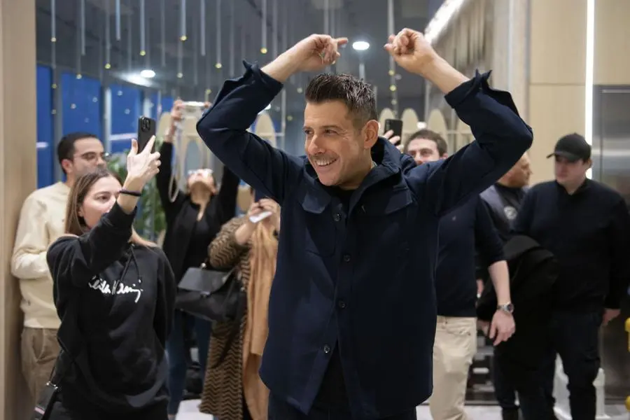 L'instore di Francesco Gabbani a Elnòs