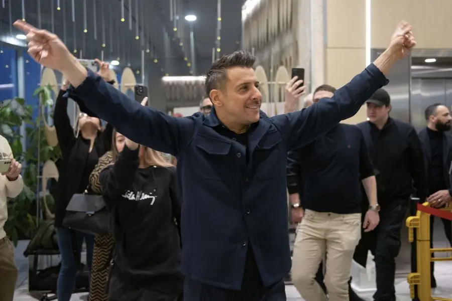 L'instore di Francesco Gabbani a Elnòs