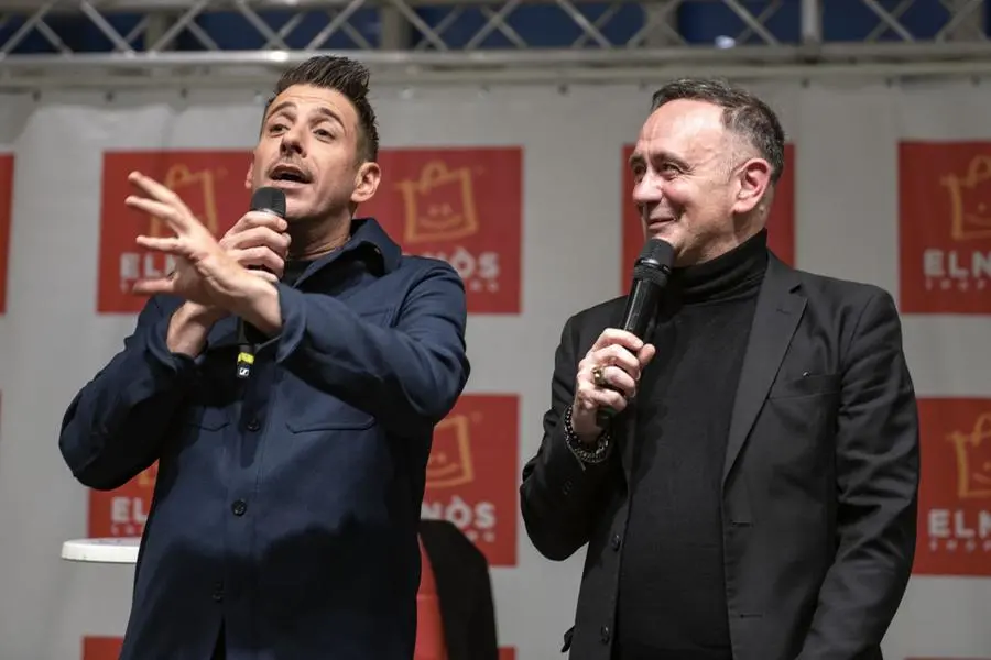 L'instore di Francesco Gabbani a Elnòs