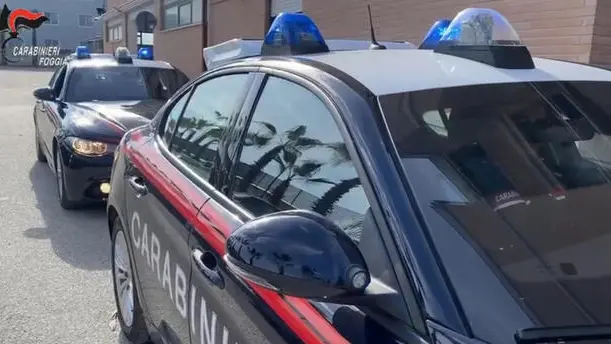 Carabinieri Foggia auto generica