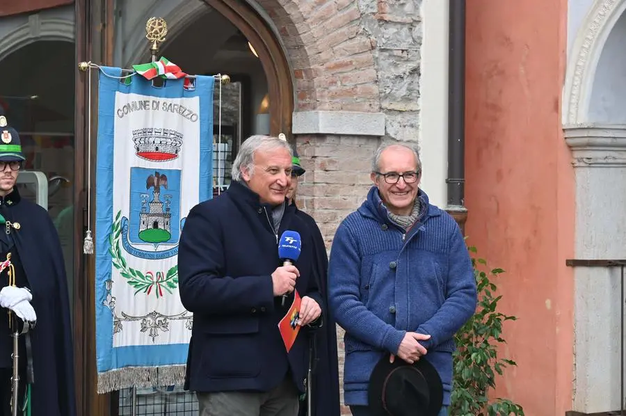 SAREZZO IN PIAZZA CON NOI  REDAZIONE PROVINCIA 23-02-3035 GABRIELE STRADA NEW EDEN GROUP 