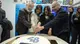 Spettacoli Sede Editoriale Bresciana Festa 48esimo completanno radio Bresciasette nella foto taglio della torta 24/02/2025 nicoli@newreporter