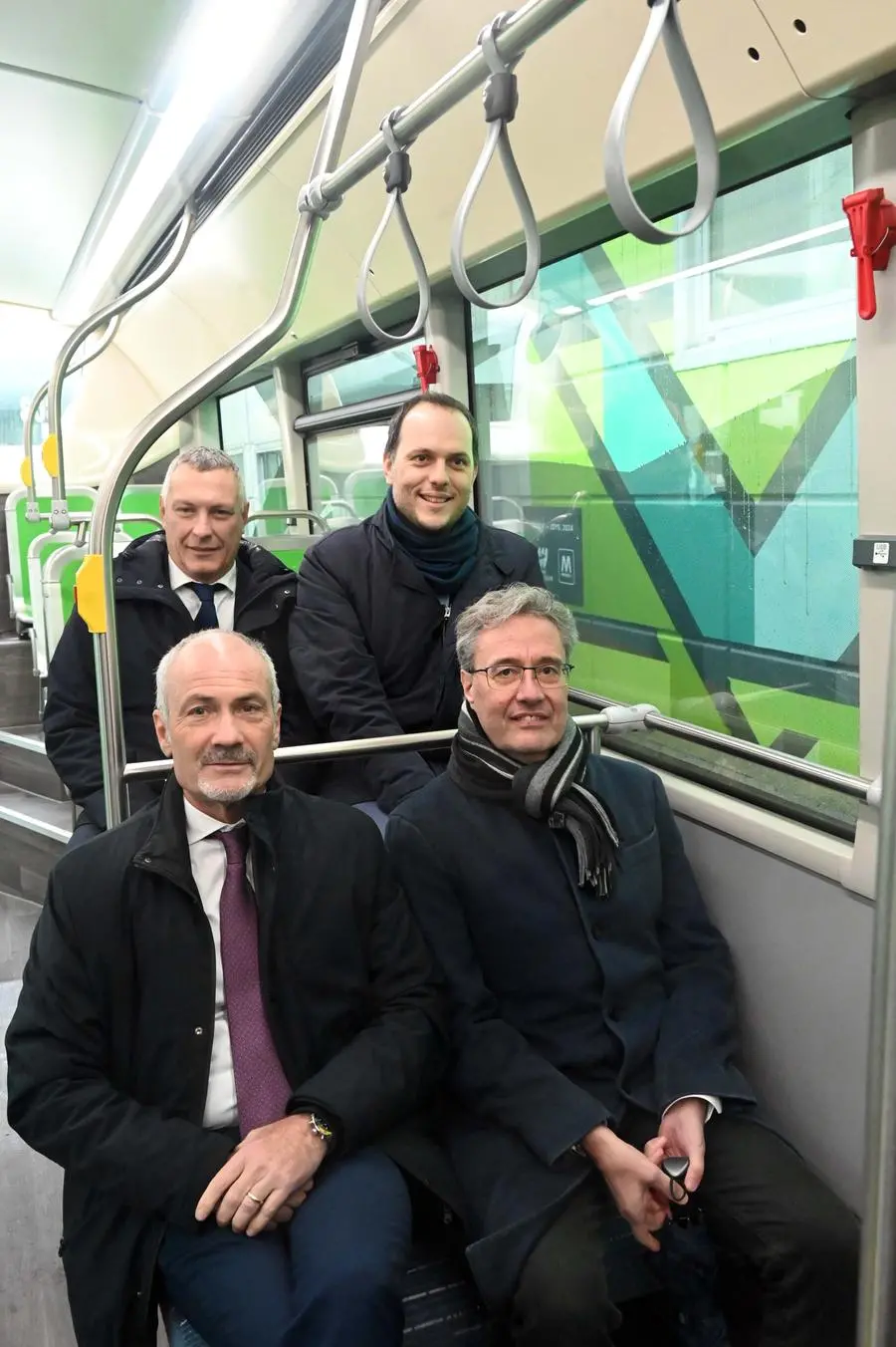 CRONACA BRESCIA PRESENTAZIONE NUOVI AUTOBUS ELETTRICI DI BRESCIA TRASPORTI REDAZIONE CRONACA 25-02-2025 GABRIELE STRADA NEW EDEN GROUP