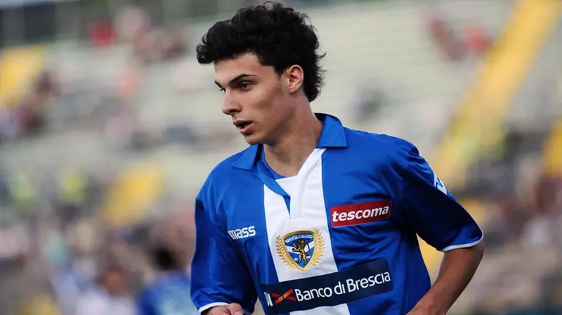Lorenzo Tassi, qui il giorno del suo esordio ufficiale con il Brescia - Foto Reporter Campanelli © www.giornaledibrescia.it