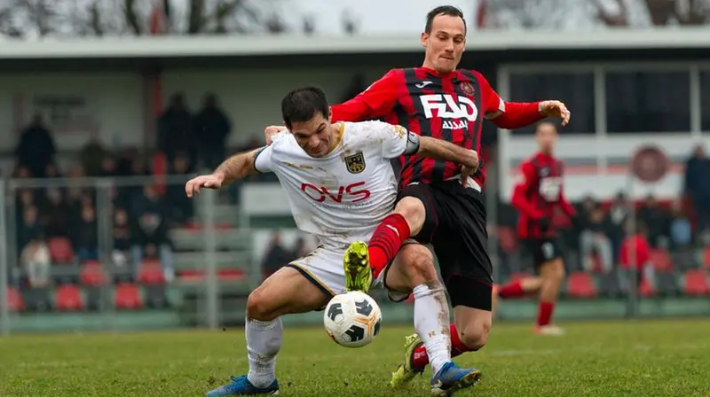 Massimo Volta nel recente match contro il Rovato Vertovese - Foto New Reporter Mazzocchi © www.giornaledibrescia.it