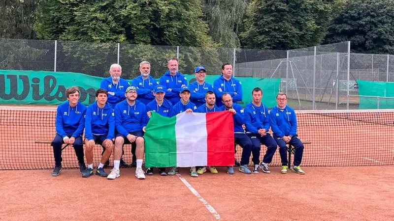 La nazionale italiana di tennis paralimpico