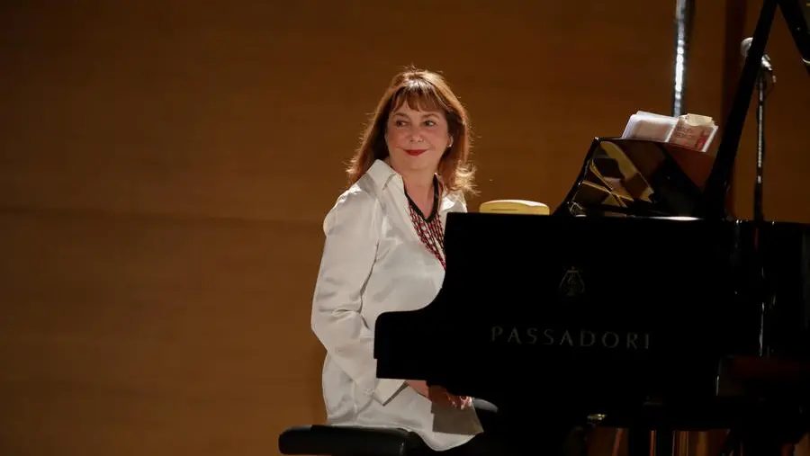 Rita Marcotulli al pianoforte - Foto New Reporter Marazzani © www.giornaledibrescia.it