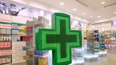 L'interno di una farmacia