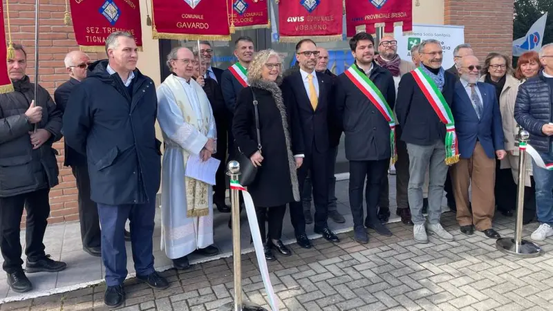 L'inaugurazione della nuova sede - © www.giornaledibrescia.it