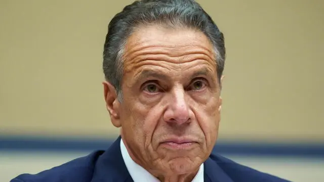 epa11597150 Former New York Governor Andrew Cuomo testifies at the House Select Subcommittee on the Coronavirus Pandemic at the US Capitol in Washington, DC, USA, 10 September 2024. EPA/WILL OLIVER