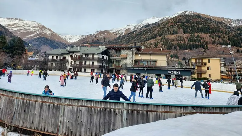 La pista di pattinaggio - © www.giornaledibrescia.it