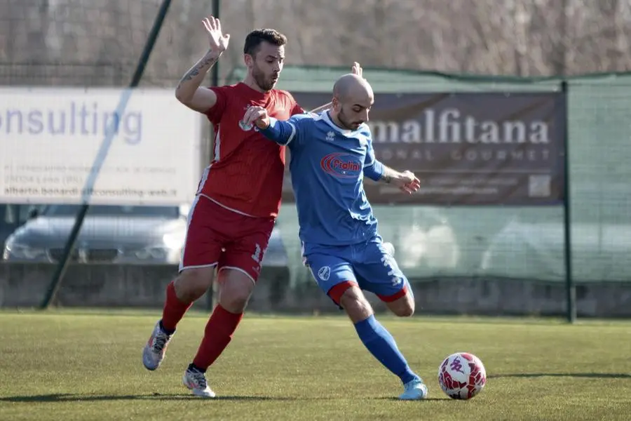 SPORT CALCIO FLERO SECONDA CATEGORIA FLERO REMEDELLO NELLA FOTO MAESTRINI DEL FLERO E FARA DEL REMEDELLO 02-03-2025 PIERPAOLO PAPETTI AGENZIA NEWREPORTER