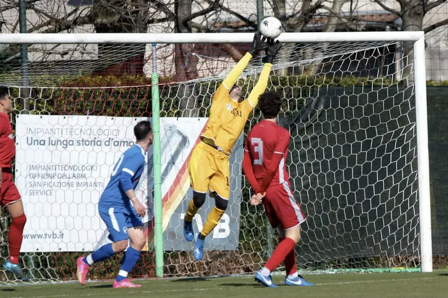 SPORT CALCIO FLERO SECONDA CATEGORIA FLERO REMEDELLO NELLA FOTO CIRILLO DEL FLERO 02-03-2025 PIERPAOLO PAPETTI AGENZIA NEWREPORTER