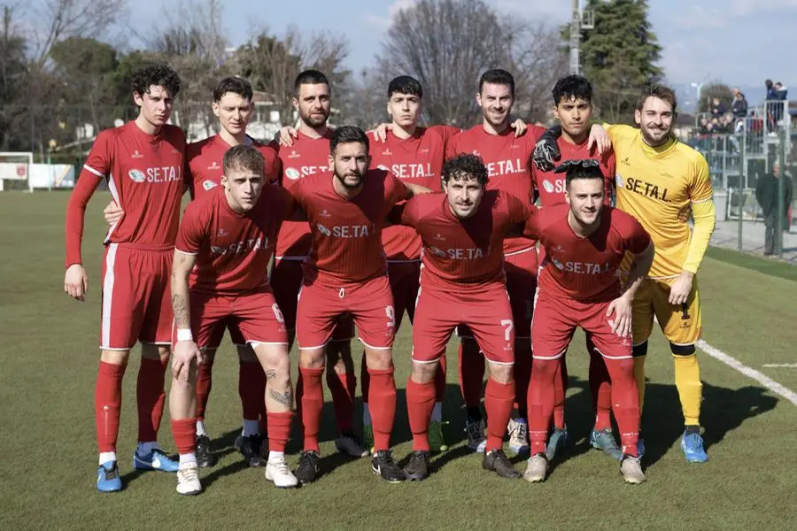 SPORT CALCIO FLERO SECONDA CATEGORIA FLERO REMEDELLO NELLA FOTO FORMAZIONE DEL FLERO 02-03-2025 PIERPAOLO PAPETTI AGENZIA NEWREPORTER