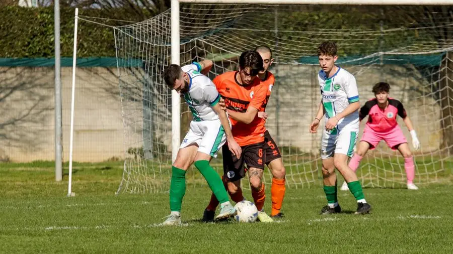 SPORT CALCIO PROMOZIONE VEROLESE - LODRINO NELLA FOTO GRECHI (VEROLESE) RAGNOLI(LODRINO) 02/03/2025 marazzani@newreporter